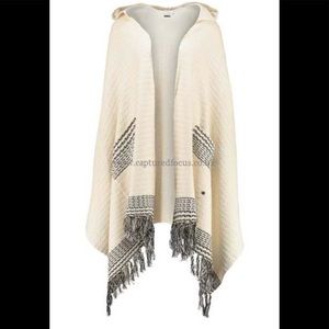 EUC Roxy Hooded Cape